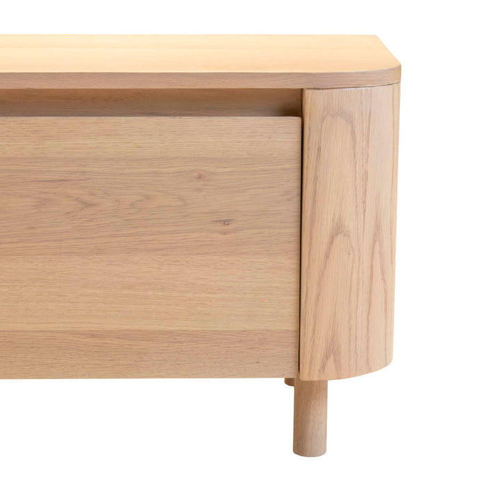 DÉJA Living - Tv-meubel Naturel Hout - 200x40x35cm - Valde