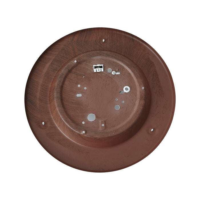 QAZQA Klassieke plafonnière rood met wit glas - Mesiac