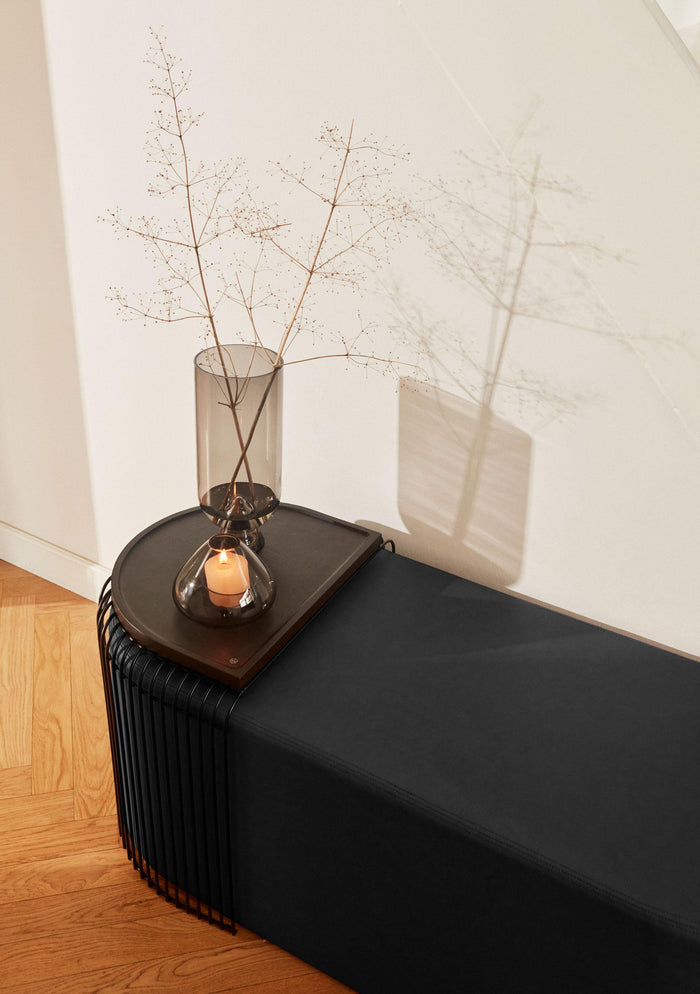 Glacies vaas large black