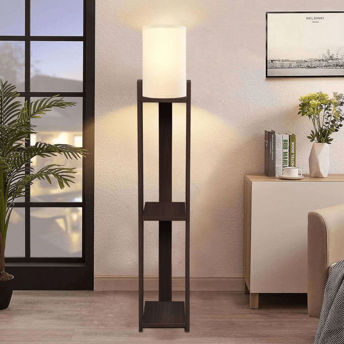 Calicosy - ELLY Lamp met opbergplanken - H142 cm -