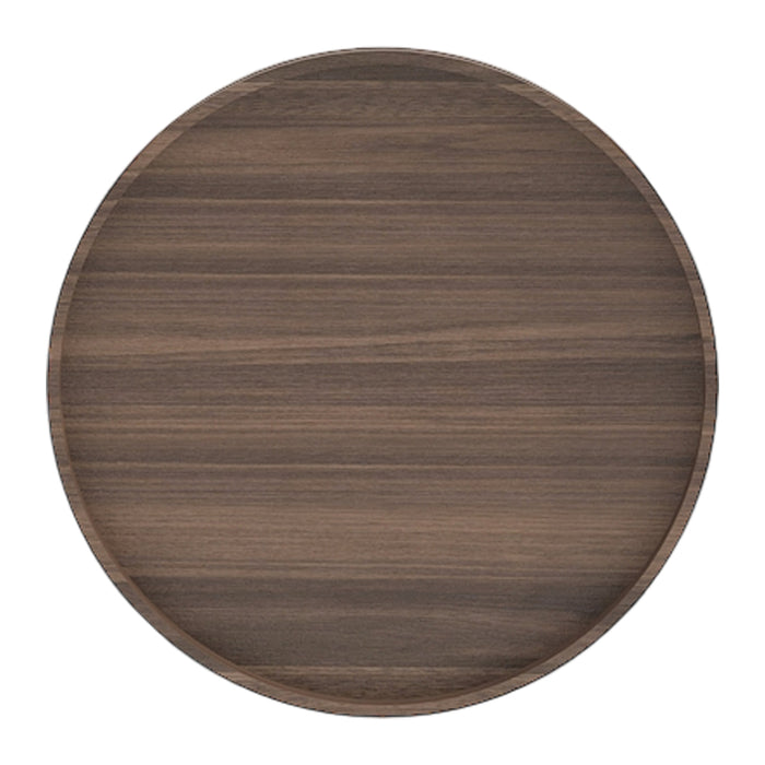 by fonQ Brik Bijzettafel Ø 40 cm - Walnoot