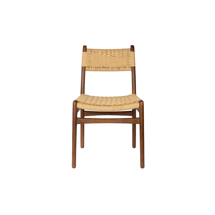 Dutchbone Cecile Stoel - Set van 2 - Bruin