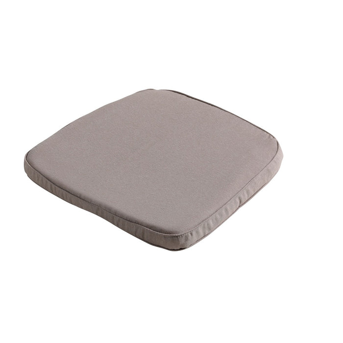 Madison - Zitkussen Wicker Panama taupe - Ca. 48x48 cm - Set van 4