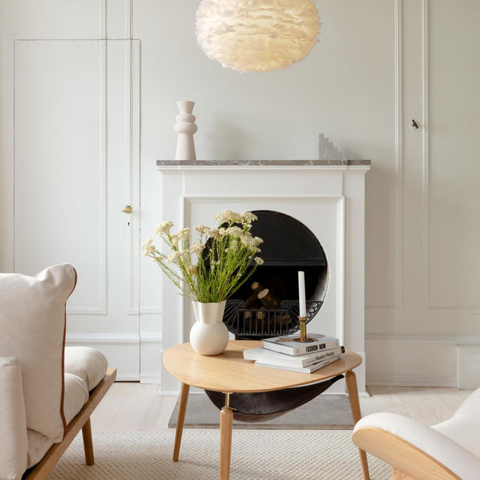 Umage Eos hanglamp medium Ø45 zwart snoer, wit