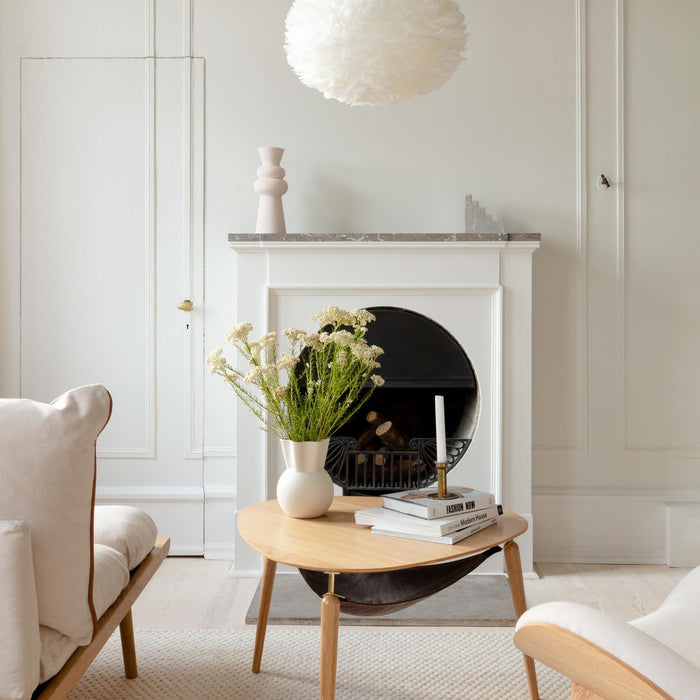 Umage Eos hanglamp medium Ø45 zwart snoer, wit