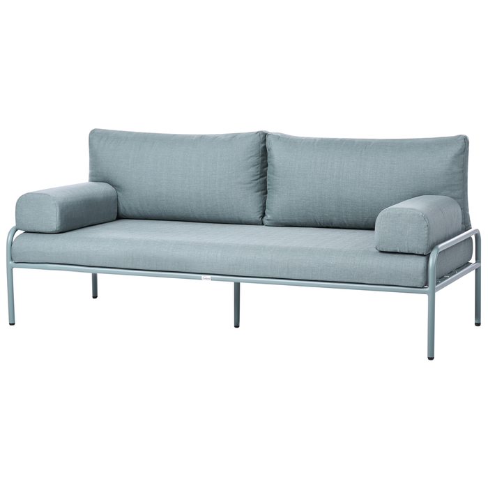 Beliani - SOLOFRA - Tuinbank 2-zits - Mintgroen - Aluminium