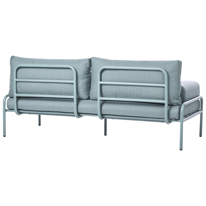 Beliani - SOLOFRA - Tuinbank 2-zits - Mintgroen - Aluminium