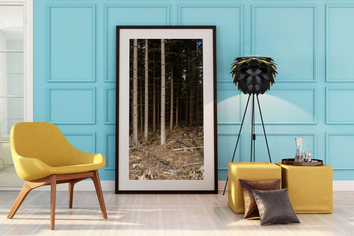 Umage Silvia Mini Tripod vloerlamp Ø32 zwart onderstel, wit