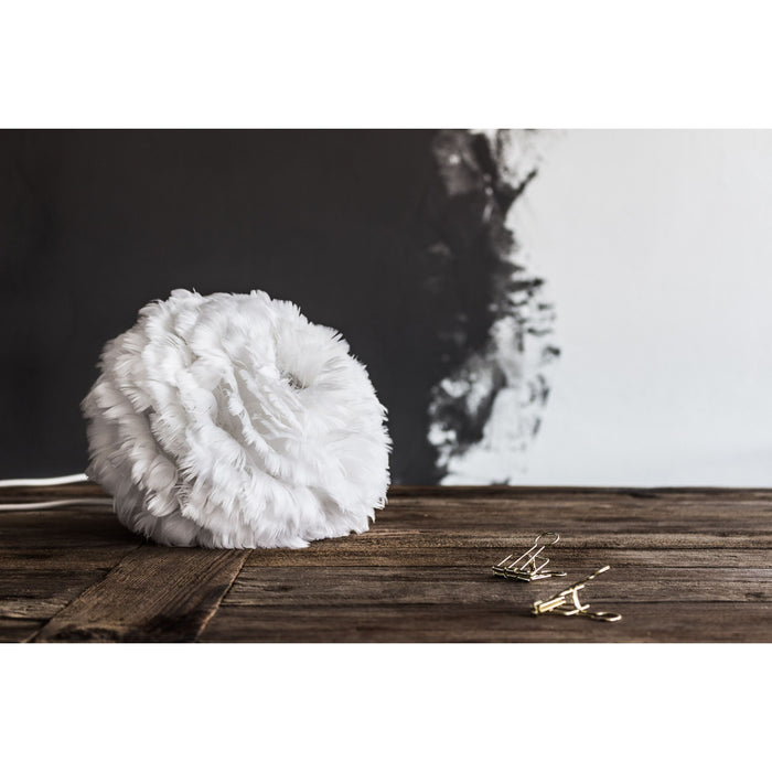 Umage Eos hanglamp micro Ø22 wit snoer, lichtgrijs