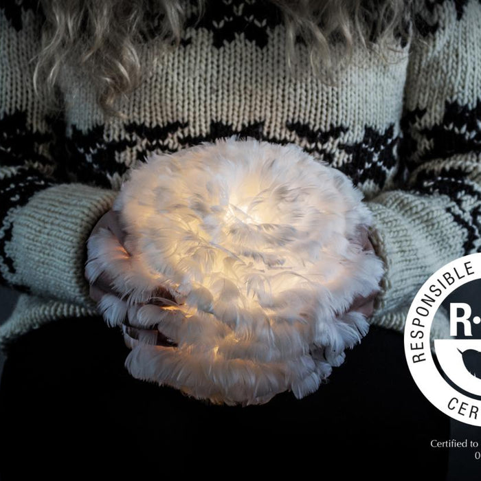 Umage Eos hanglamp micro Ø22 wit snoer, lichtgrijs