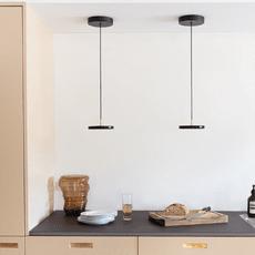 Asteria Micro hanglamp dimbaar LED Ø15 messing|saffraangeel