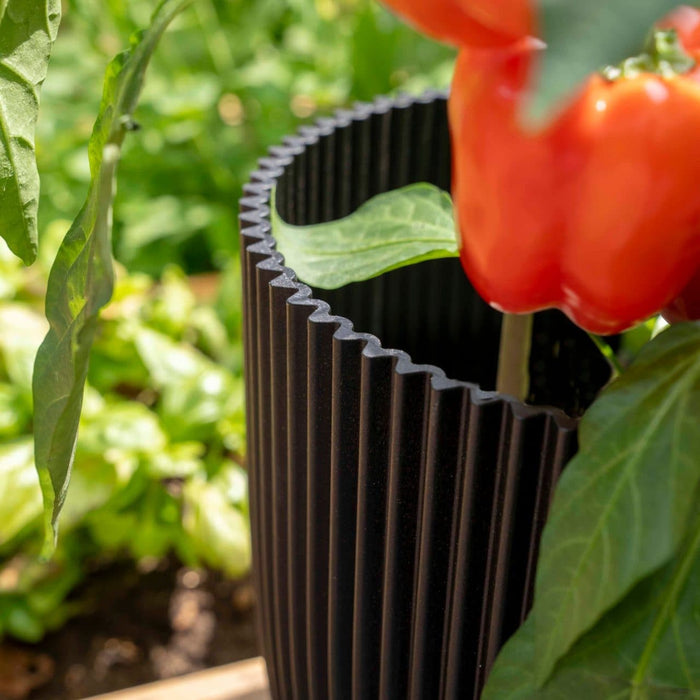 Capi Europe - Pot bol Groove 'made with' - 28x27 - Textiel zwart