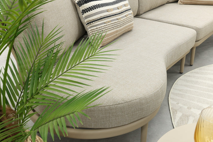 VDG Saranda organische loungebank - Latte