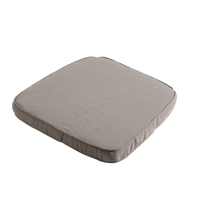 Madison - Zitkussen Wicker Rib liver - Ca. 48x48 cm - Set van 4