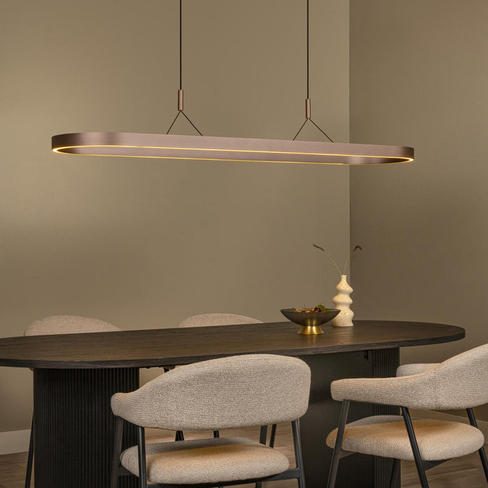 Lucide LIANE Hanglamp - Roest bruin