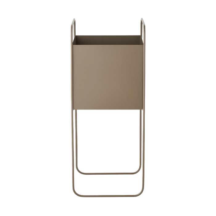 Artichok Emelie Metalen Plantenbak - Bruin