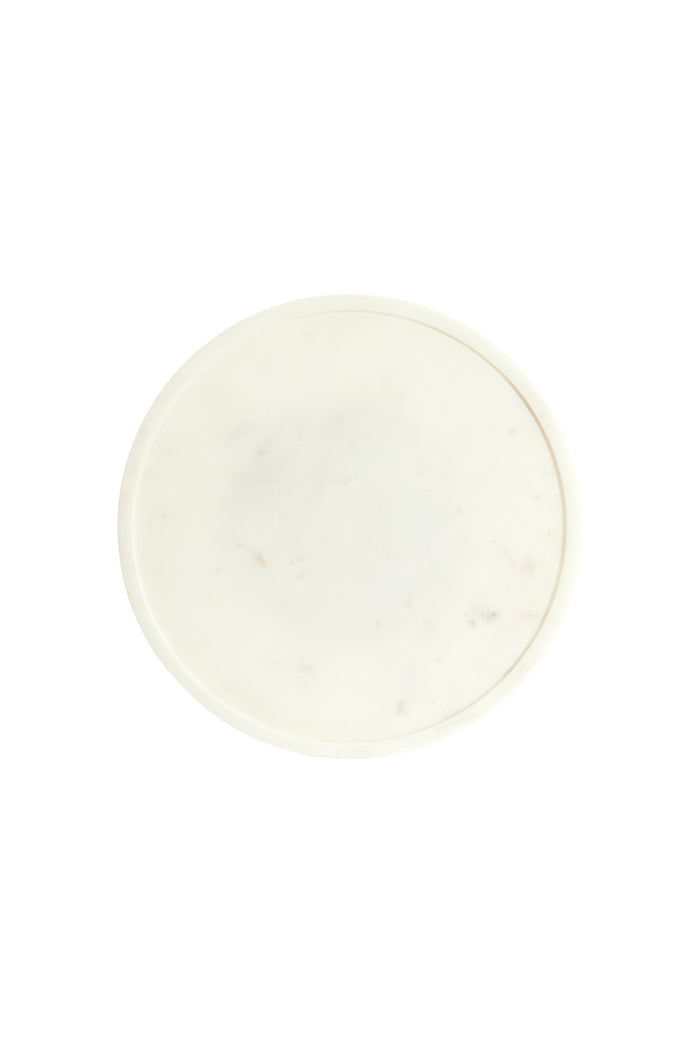 Light & Living - Bijzettafel CIVITA - Ø37x49 cm - Wit