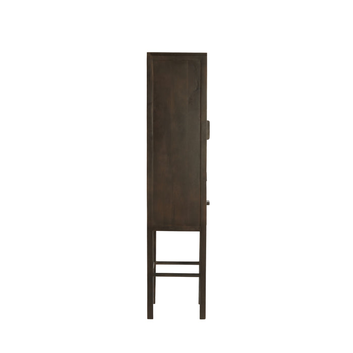 Light & Living - Kast NIPOS - 45x40x180cm - Bruin