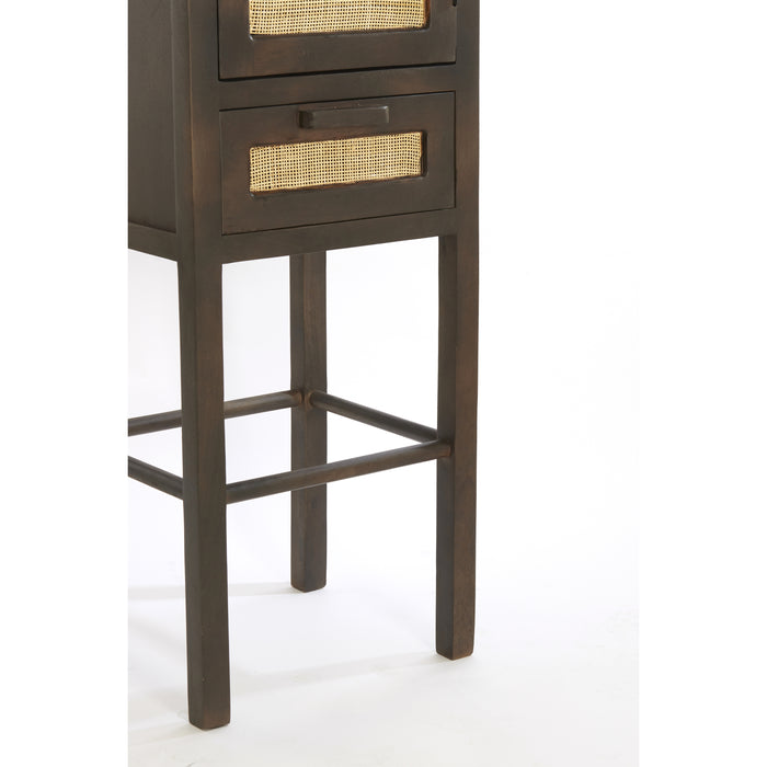 Light & Living - Kast NIPOS - 45x40x180cm - Bruin