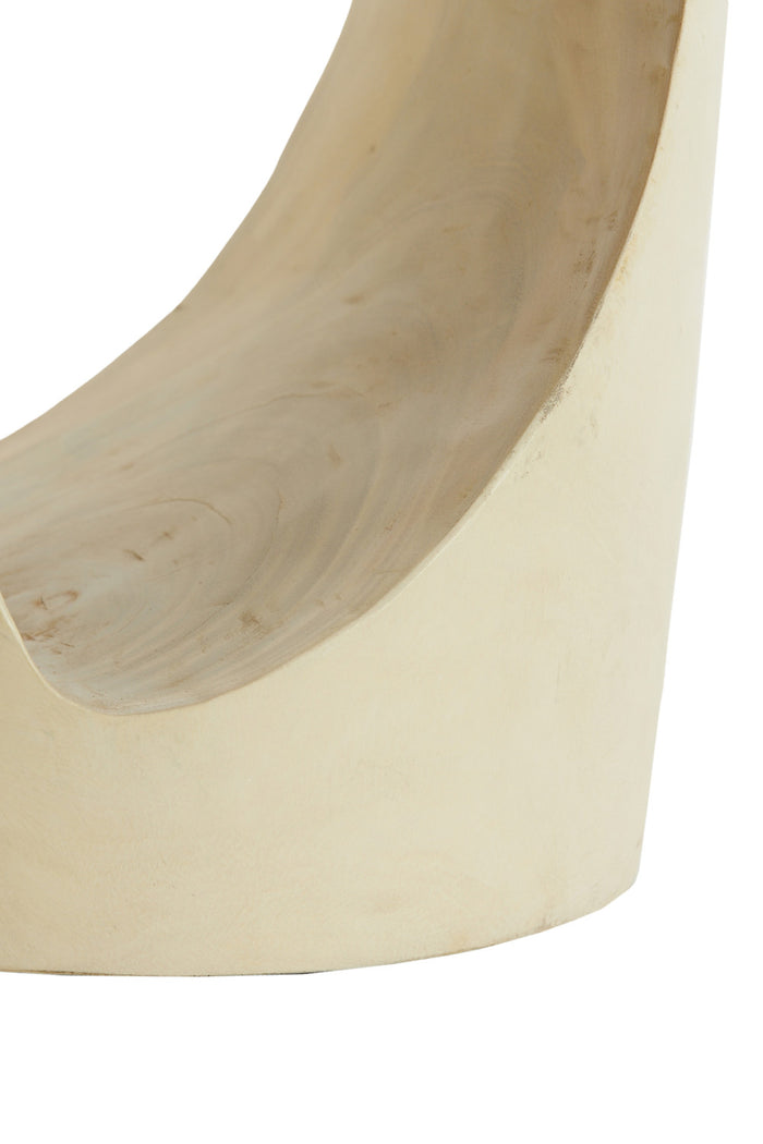 Light & Living - Bijzettafel MORRITO - Ø35x45 cm - Bruin