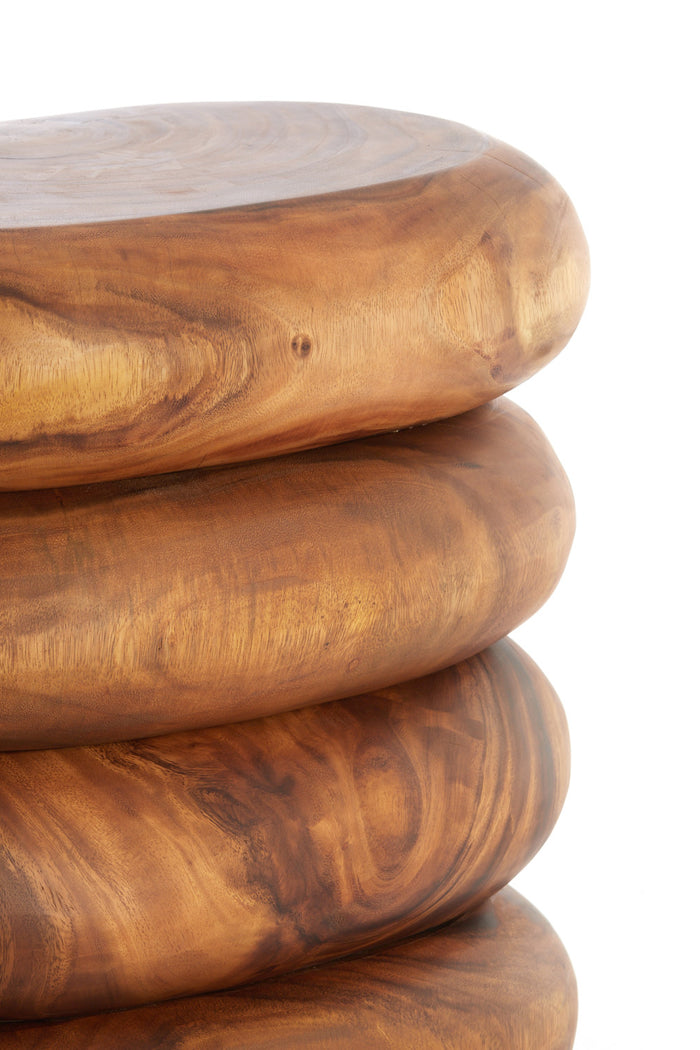 Light & Living - Bijzettafel FACUNDO - 45x31x48 cm - Bruin