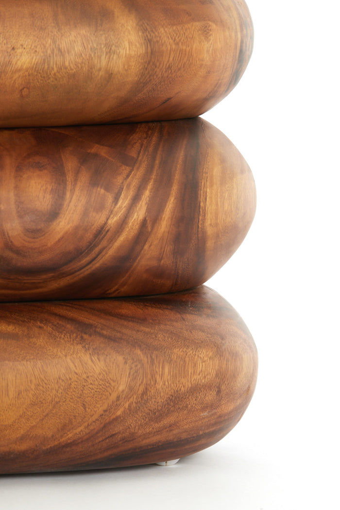 Light & Living - Bijzettafel FACUNDO - 45x31x48 cm - Bruin