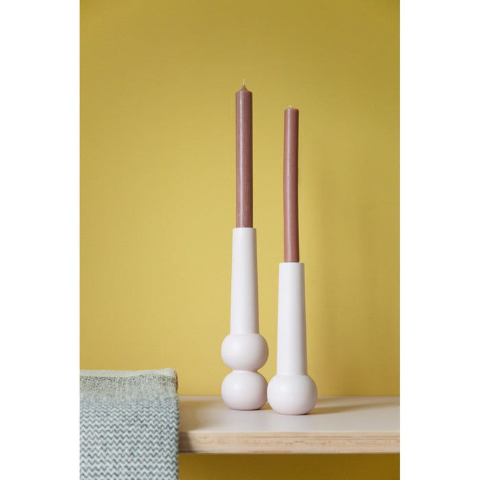 LEMON LILY Candleholder cone low - Rose