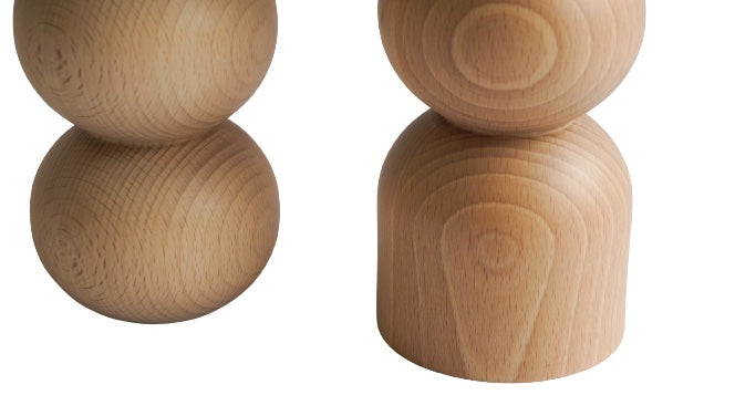 LEMON LILY Candleholder 3-in-1 high - natural