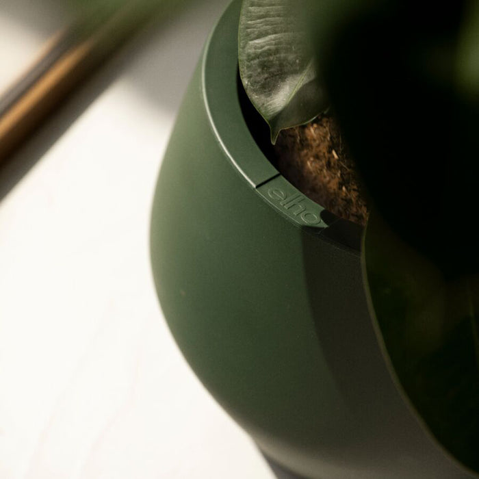 Elho June Split High 46 - Groen - Ø 46 x H 53 cm - Binnen en Buiten - 100% gerecycled kunststof