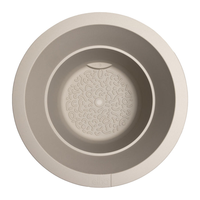 Elho Amber Grail 47 - Balanced beige - Ø 47 x H 45 cm - Binnen en Buiten - 100% gerecycled