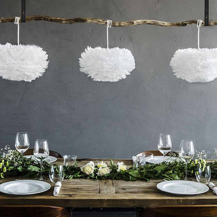 Umage Eos Mini hanglamp white - met koordset wit - Ø 35 cm