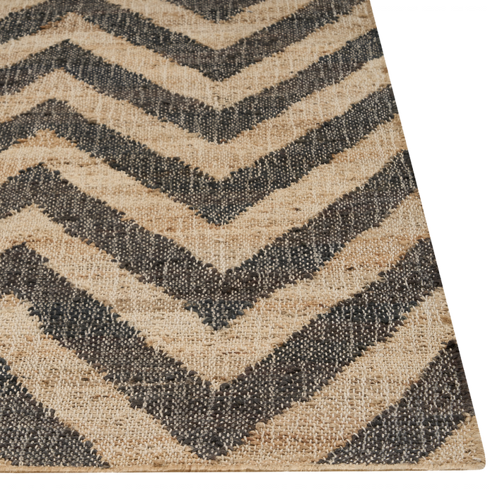 Beliani-DEDEPINARI-Laagpolig vloerkleed-Beige-160 x 230 cm-Jute