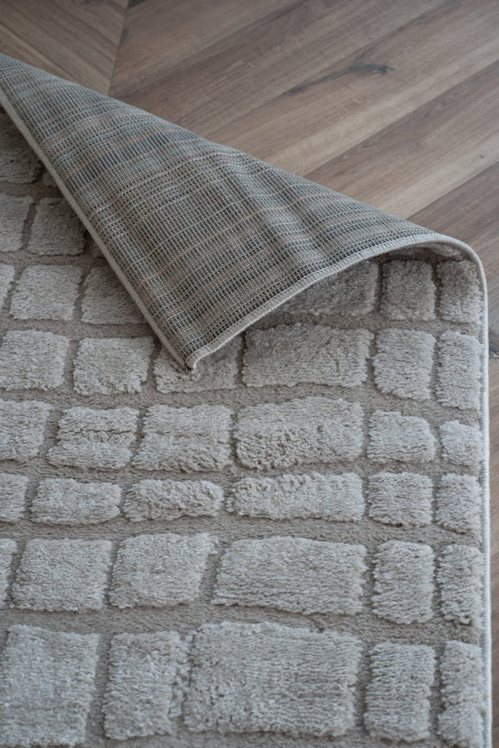 Interieur05 Scandinavisch vloerkleed Malin zand - 160 x 235 cm