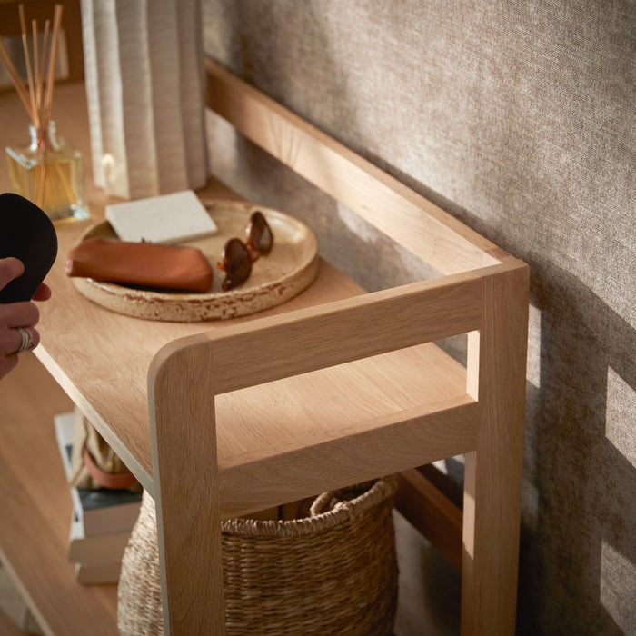 Tikamoon - Eikenhouten console 110x105 Esmée