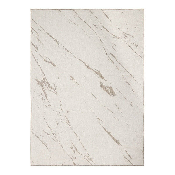 Buitenkleed Marble - Naturel|wit - dubbelzijdig - EVA Interior