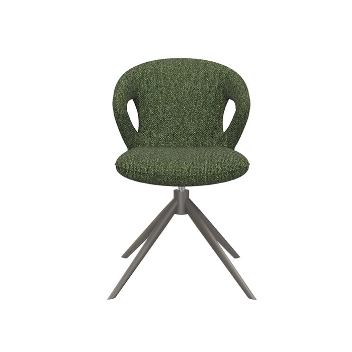 LABEL51 - Eetkamerstoel Zurich - Forest Royal Boucle - Forest Metal