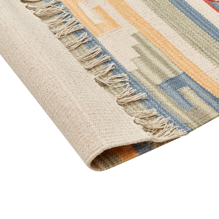 Beliani - APARAN - Vloerkleed - Meerkleurig - 80 x 150 cm - Katoen