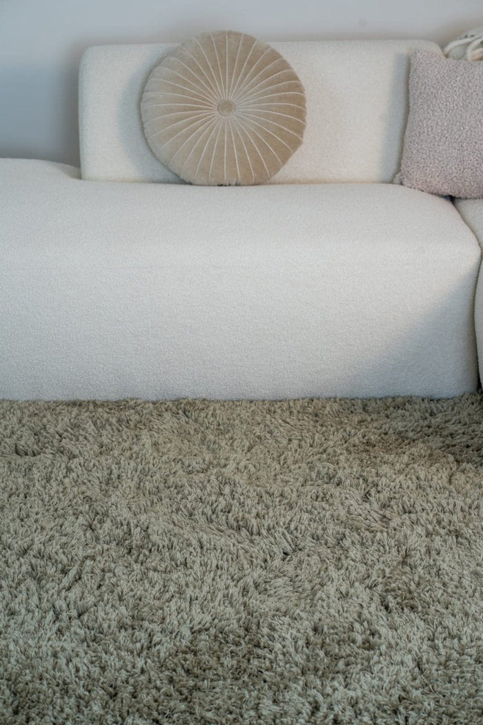 Hoogpolig vloerkleed Pilo groen polyester Interieur05 - 240 x 340 cm