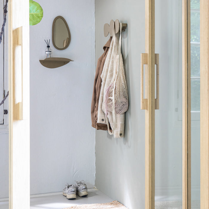 Spinder x Eva van de Ven kapstok Tumulo Small - Champagne - 3 haken