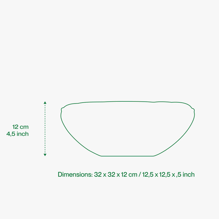 Home Studyo Mick Schaal Ø 32 cm - Bone Gloss