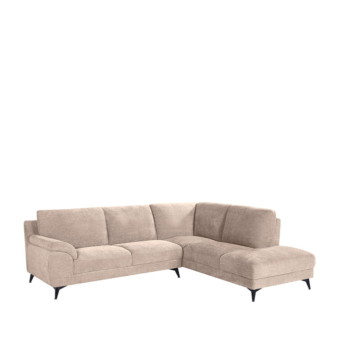 LABEL51 - Hoekbank Santino Rechts - Clay Elite - Zwart Metaal