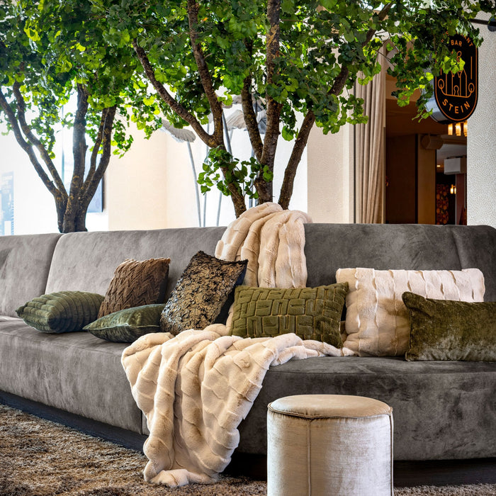 Dutch Decor plaid FERRON - 140x180 cm Irish Cream