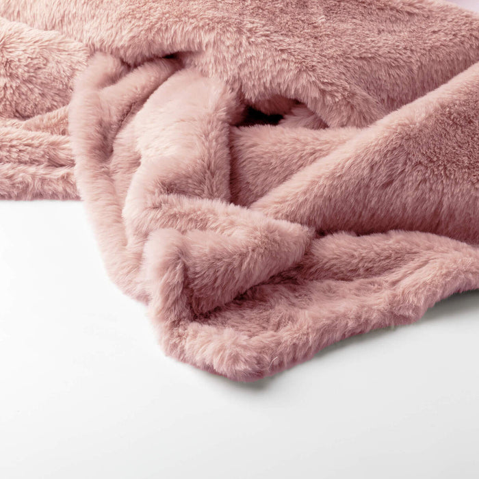 Dutch Decor plaid LIZE - 140x180 cm Rose Tan