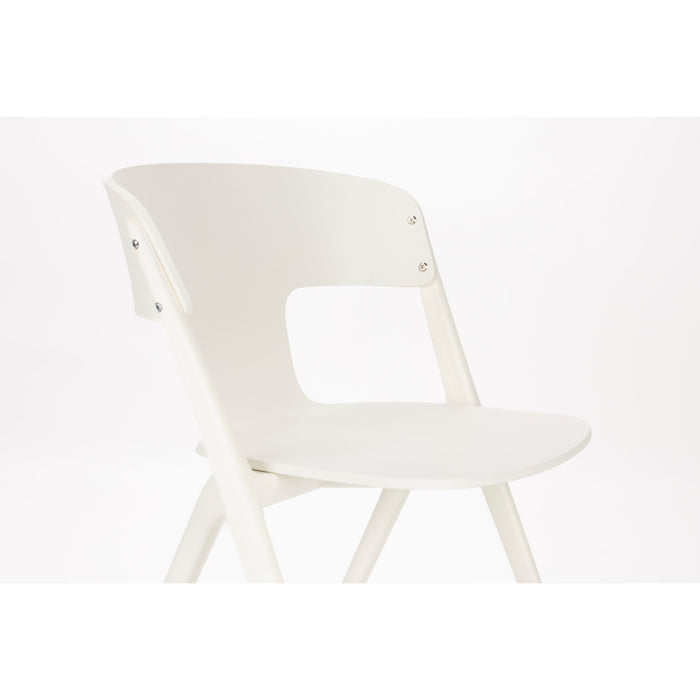 Zuiver Horizon Outdoor Eetkamerstoelen Off-White - Set van 4 - Beige
