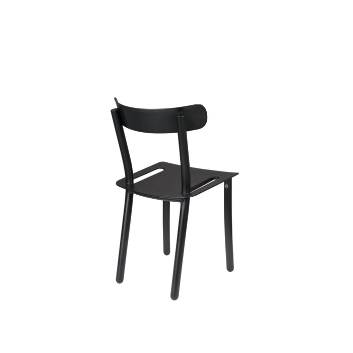 Zuiver Friday Tuinstoel Zwart - Set van 2