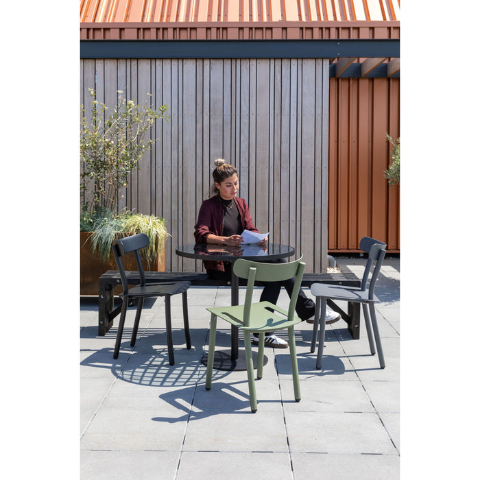 Zuiver Friday Tuinstoel Zwart - Set van 2