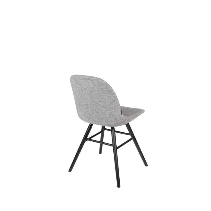 Zuiver Albert Kuip Soft Eetkamerstoelen Lichtgrijs - Set van 2