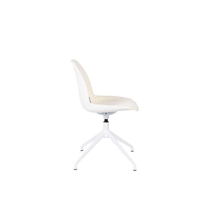 Zuiver Albert Kuip Swivel Eetkamerstoelen Wit - Set van 2
