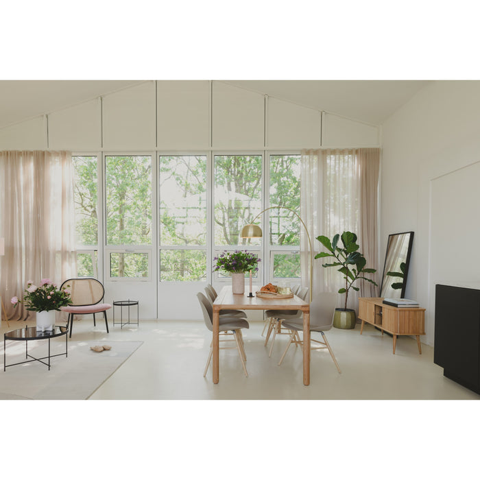 Zuiver Albert Kuip Eetkamerstoelen Taupe - Set van 2