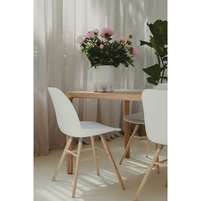 Zuiver Albert Kuip Eetkamerstoelen Wit - Set van 2